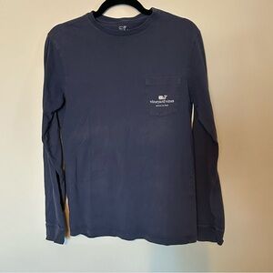 Vineyard Vines Blue Long Sleeve Tee